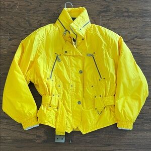 Killy Yellow Women's Ski Jacket - Lightweight Snow Coat